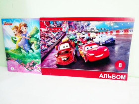 "М" Альбом 8арк.скоба (40шт)