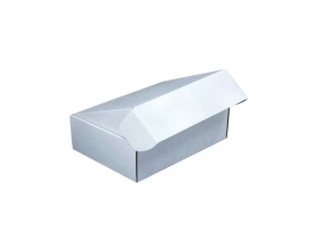 Коробка самозбірна 24*17*10см біла