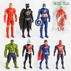 Герой 3899-7 Р (432шт) 22см,світ,в кульку