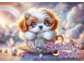 Альбом "Ш" 8515 склейка 20арк.глітер (15/105)«Star»