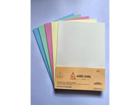 Папір Мікс Pastell А4, 5 кольорів, 160 г/м², 125 арк., 50881