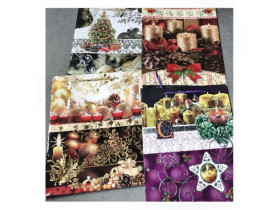 Пакет подар.M "New year" 26*10*32см TL00032-M (12шт)
