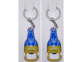 Брелок 505-15 метал.-відкривачка "Козак" (12шт)