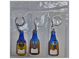 Брелок 505-20 метал.-відкривачка "Козак" (12шт)