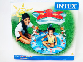 Бассеин 57428 (6шт) круглый, с навесом-звездой