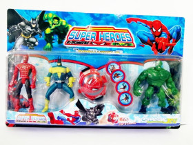 Супергерои 60119 (72шт) 3шт, на листе