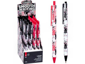 Ручка Vinson Cat F-2 синя, автоматична (24/1440)