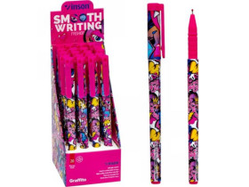 Ручка Vinson Graffito А-157 синя (20/1440)