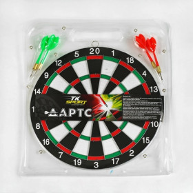 Дартс С 33994/34000 (36шт) "TK Sport", розмір 12", в слюді