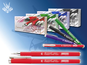 Ручка гель TZ-814 синя (12/864шт)