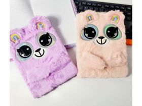 Блокнот дитчий, хутряний, А5 (21*14,5см), 80арк., кліт.,21-4,110066