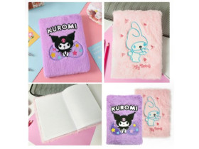 Блокнот дитчий, хутряний, А5 (21*14,5см), 80арк., кліт.,21-5,110067