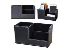 Органайзер-підставка, 3 від, шкірзам, 20*9*11см, 5033/Q/CX006, 37-20, 568504