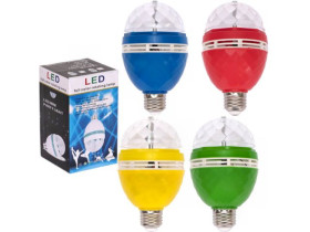 Лампа обертова LED 13-77 Діамант кольоровий