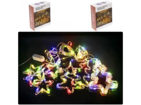 Гірлянда електрична Штора "Ялинка/Зірка" 5+5 261-2