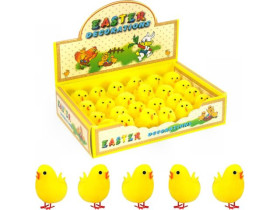 Набір "Курчата декоративні" жовті, 5,5 см, T627-24 (24 шт.)