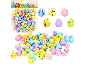 Набір "Яйця декоративні" кольорові перепелині, 2 см, 90-100 шт., HA-443 (1 уп.)