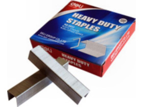 Скоби для степлера №23/13, металеві (1000шт) E0013 DELI