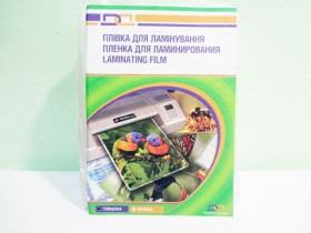 Плівка для ламінування, карман A6, PET (111×154 мм), 250 мкм, глянцева, DA (150/100)