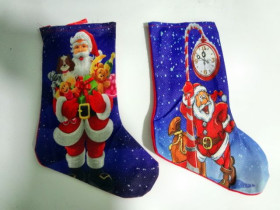 Новор.прикраса "Носочек" "И" 135-110 (12шт)