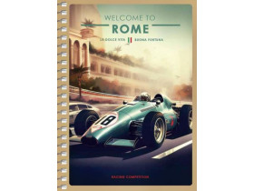 Блокнот А6 6143К кл. пруж.крафт 80арк Школярик (4/144)