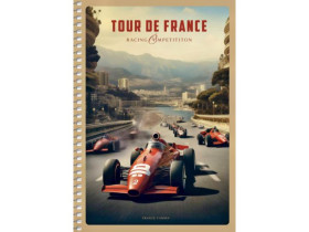 Зошит А5 6124 б/л пруж.крафт крем,96арк Школярик (3/54)