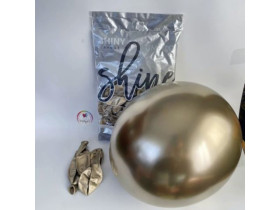 Кульки повітряні GВ120 Хром золото (#088) 13*33 (50шт) 6*60