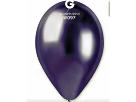 Кульки повітряні GВ120 "Хром Світло-фіолетовий", 13×33, 50 шт., арт. #097