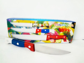 Ніж №7 кух.син-кр-бел руч.(12шт)