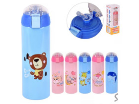 Термос-поїлка дитячий з трубочкою 500мл MT-2091-50 (50шт)