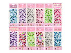 Наклейка камні 324/1247-12 (10шт) 28*11см