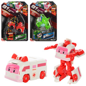 Трансформер 8008ABC (144шт) RP, 9,5см, 3 вида, на листе