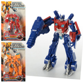 Трансформер 2682 (96шт) супергерой, 16см, 3 вида, на листе