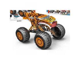 Конструктор металевий 124-8 (72/2) “Автомобіль”, інструменти, в коробці