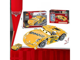 Конструктор металевий 128-6 (72/2) “Автомобіль”, інструменти, в коробці