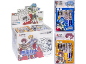 Набор перьевых капсульных ручек 5319 пишет-стирает синие Odemei