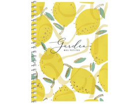 Блокнот А6, клітинка, пружина, тиснення, 80 арк., Школярик, 6088К (4/144)