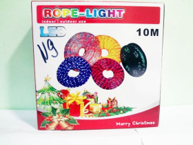 Гірлянда шланг №6 -10м.Кольорова (10шт)