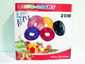 Гірлянда шланг №7 -20м Кольоровий (10шт)