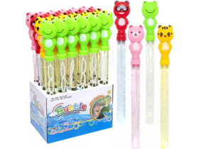 Мыльные пузыри С-3801 Зверята 37см (24шт/288шт)