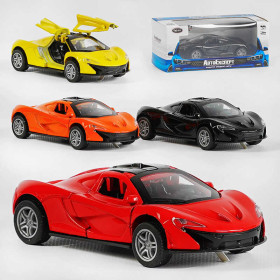 Машинка S 26922  "Авто Експерт" металопластик звук світло інерція відчиняються двері