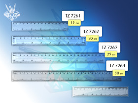 Лінійка TZ-7262 20см (30/1440)