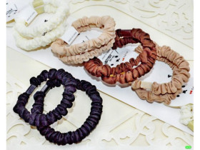 Резинка для волосся 04-88 темна 2шт (10уп)