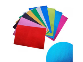 Фоаміран набір А4, 1,8мм, 10шт/мікс, клейкий,металік 45-14/859563