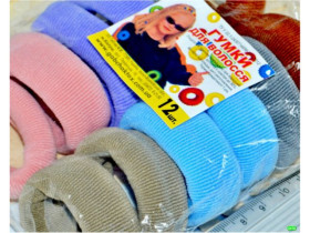 Резинка 01-77 нейлон крем 12шт