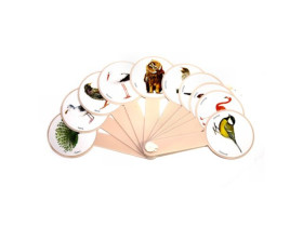 Віяло "Птахи" (20 птахів)