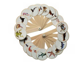 Віяло "Підводний світ" (20 представників підводного світу)