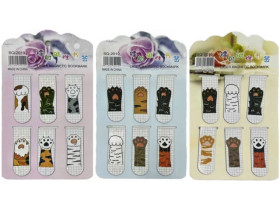 Закладка д/книг магніт 6шт 2019-9 (45уп)