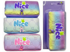 Пенал 6824 косметичка 2змійки Nice (36шт)