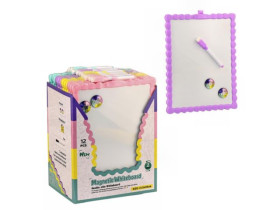 Дошка 28*40 дитяча,сухостираюча+магніт,маркер JL-117,18-3,920289